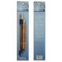 Red sable, goat hair-nylon blend, and goat-pony-nylon blends make up the bristle selection