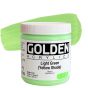 GOLDEN Heavy Body Acrylic 8 oz Jar - Light Green (Yellow Shade)