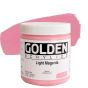 GOLDEN Heavy Body Acrylic 8 oz Jar - Light Magenta