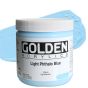 GOLDEN Heavy Body Acrylics - Light Phthalo Blue, 16oz Jar