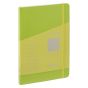 Fabriano EcoQua+ Notebook 5.8 x 8.3" Grid Stitch-Bound Lime
