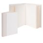 Blank book with 24 acid-free ivory color pages