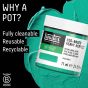 Fully cleanable, reusable and recyclable