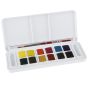 Lukas Studio Halfpans Watercolor Travel Set Of 12