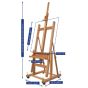 Mabef Deluxe Convertible H-Frame Easel Dimensions
