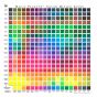 colors for mixing over 841 individual hues