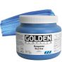 GOLDEN Heavy Body Acrylic 32 oz Jar - Manganese Blue