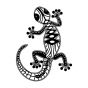 Marabu Silhouette Stencil Climbing Gecko 8.3x11.7 In