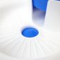 Durable plastic base-Brush ribs close up