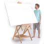Fits canvases as large as 55" high