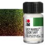 Marabu Easy Marble Metallic Green-Red-Gold Paint, 15ml