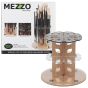 Mezzo Rotating Brush Rack stores up to 28 brushes