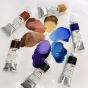 Highest, most brilliant pigment load: mixed with white