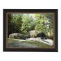 Millbrook Collection - Naples 1.5" Black/ Gold Frame 24X36 w/ Acrylic