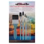 The Top selling Mimik High Performance Synthetic Squirrel Watercolor Brushes Value Set of 8
