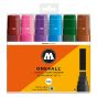 No.2 Basic Colors Set of 6 15mm One4All Acrylic Markers Set of 6