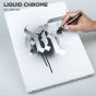 Molotow Liquid Chrome Markers On Canvas