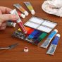Holds all the watercolors needed to create a masterpiece!