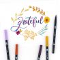 Tombow Dual Brush Pens Set of 10 - Muted Palette Colors