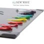 New Wave Posh Glass Tabletop Palettes