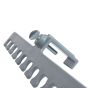 Metal clamping components for durability