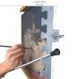 New Wave Stedi-Rest-use with mahl stick to steady the hand