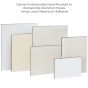 8 professional quality linens and poly-cotton canvases mounted to AlumaComp Panels