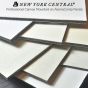 New York Central Professional Canvas Art Panels on AlumaComp