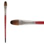 Staccato MPM-FT Long Handle Synthetic Brush - Filbert sz. 12