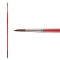 Staccato MPM-R Long Handle Synthetic Brush - Round sz. 4