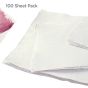 Nujabi 100pack Handmade Watercolor Paper 200lb Soft Cold Press 22x30in