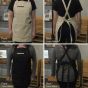 Adjustable straps help customize apron length for the wearer