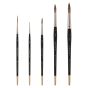NY Central Oasis Synthetic Watercolor Travel Brush Set of 3