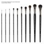 NY Central Pro Control Almond Filbert SP Mix Brushes
