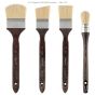 New York Central Gigante Long Handle Value Bristle Brush Set of 4