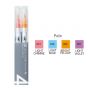 Kuretake Zig Clean Color Brush Marker Pale Color (Set of 4)