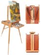 Paris Deluxe French Easel with Leather Carry Strap