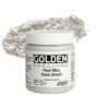 GOLDEN Heavy Body Acrylic 4 oz Jar - Pearl Mica Flake