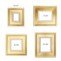 Elegant Plein Aire Gold Frames with Linen Liner