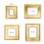 Elegant Plein Aire Gold Frames with Linen Liner