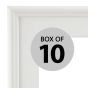 Plein Air Style Frame, White 8"x10" - Box of 10