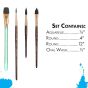 Neptune Series 4750 - 4-Piece Synthetic Squirrel Brush set