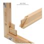 Pro-Bar 1-1/2" Deep Heavy Duty Wood Stretcher Bars