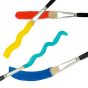 Get a complete paint brush set up in one easy package!