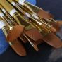 Creative Mark Qualita Golden Taklon Value Brush Sets