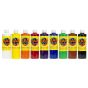 RAS Non-Toxic Tempera Paint Set of 16Oz 9 Assorted Colors Set