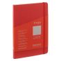 Fabriano EcoQua+ Notebook 5.8 x 8.3" Dot Grid Stitch-Bound Red