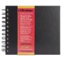 Reflexions 6x6" Double Wire Sketch Book Spiral Bound 80 Sheets 70lb