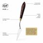 Tempered and ground by hand creating highly flexible blades