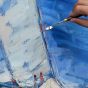 Perfect for applying relief pastes, gels, modeling pastes, or gesso
